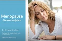 Unterstützung in der Menopause - Die Wechseljahre / Dr.Christian Zuchna